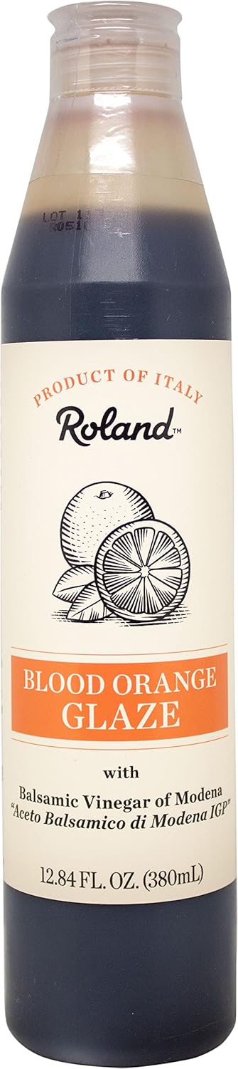 Roland Foods Blood Orange Balsamic Vinegar Glaze, Specialty Imported Food, 12.9-Ounce