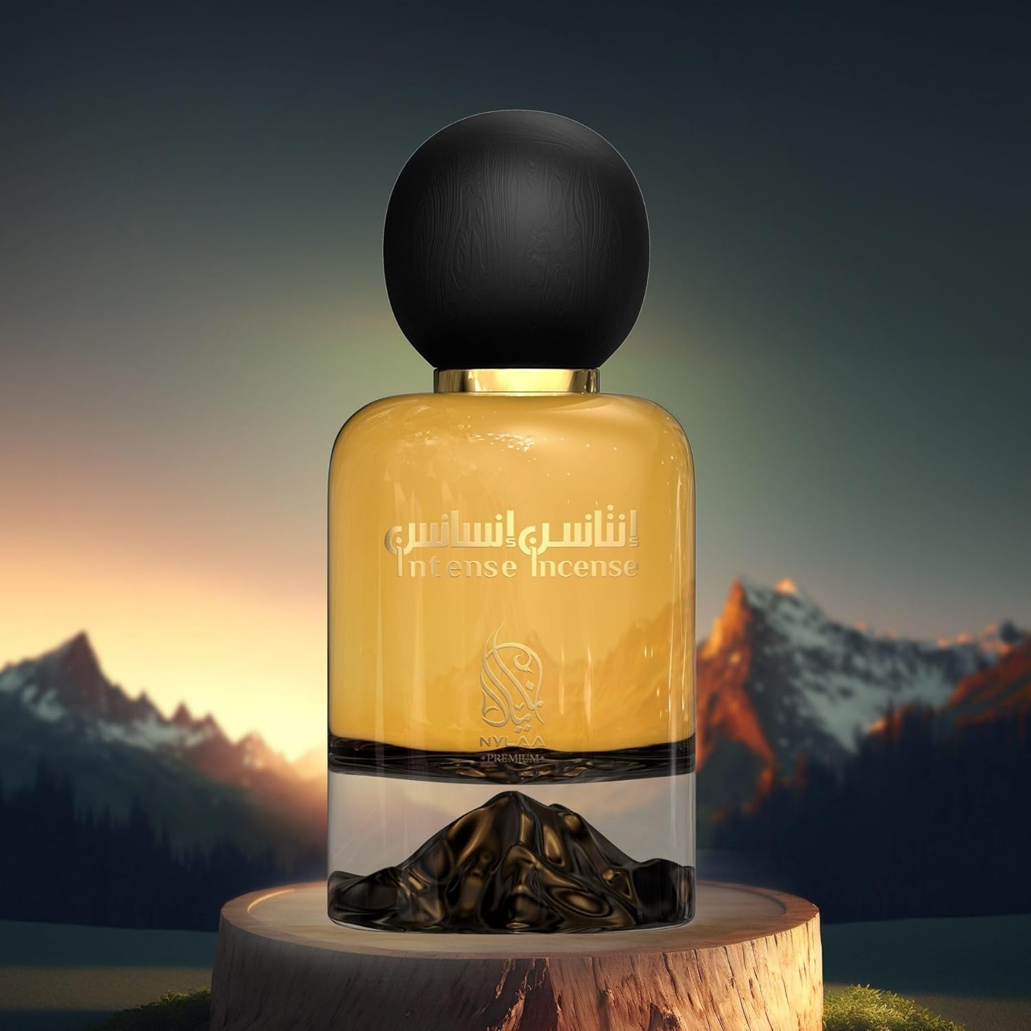 Incense Intense Perfume For Men 100Ml Nylaa- Eau De Parfum- Interlude Men Perfume - Strong Scent Woody Spicy Amber Leather