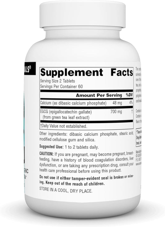 Source Naturals EGCG, Antioxidant and Thermogenic Activator From Green Tea*, 350 mg - 120 Tablets