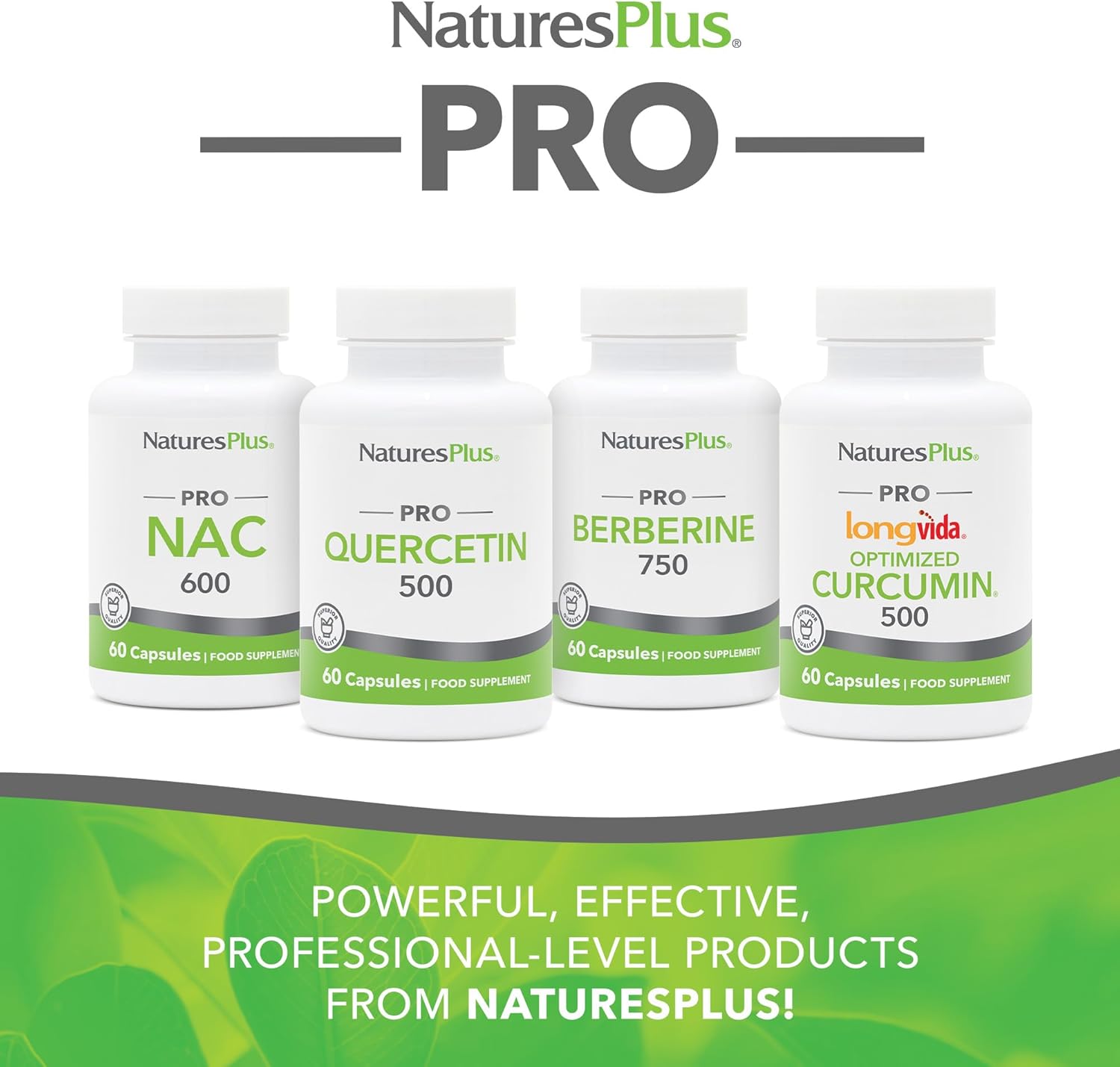 Natures Plus Pro Quercetin 500 Mg - 60 Capsules - Non-Gmo, Vegan & Gluten Free - 60 Servings