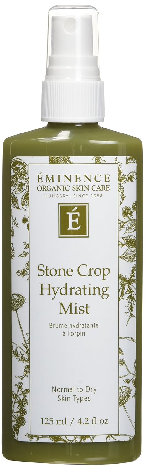 Eminence Organic Skincare Stone Crop Hydrating Mist, 4.2 Ounce : Beauty & Personal Care