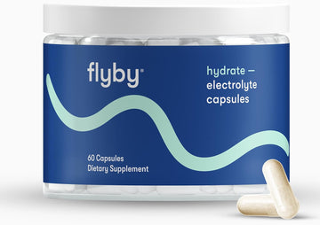 Flyby Electrolyte Powder - Strawberry Lemonade | Contains Potassium, Aquamin™ Calcium & Magnesium, Sea Salt Sodium, Full Spectrum 72 Trace Minerals | Electrolytes Recovery | Non-Gmo | Gluten-Free