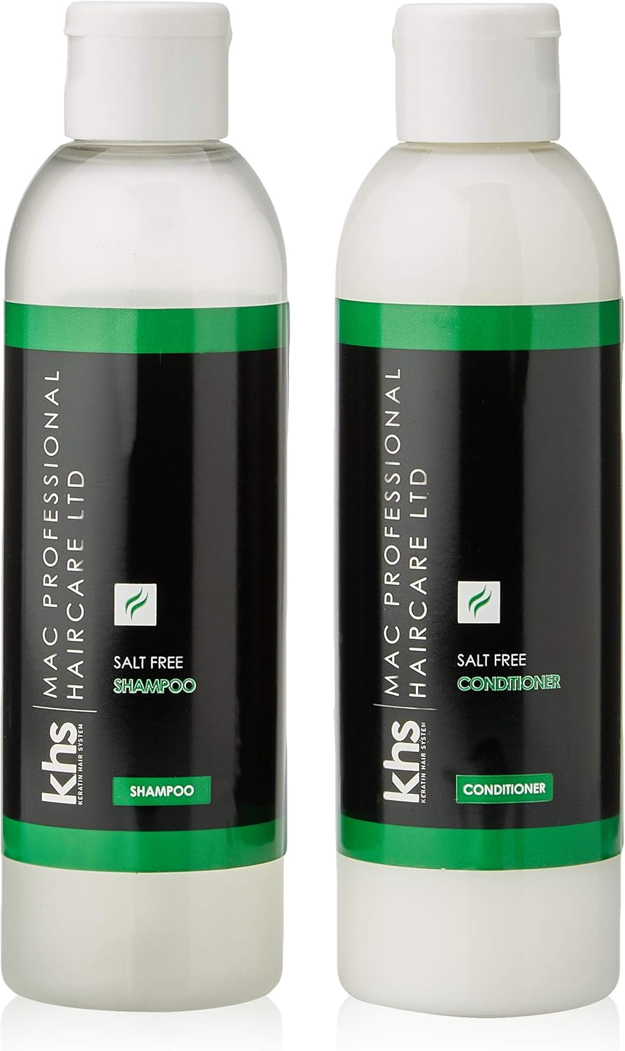 Keratin Hair System Aftercare Salt Free Shampoo And Conditioner