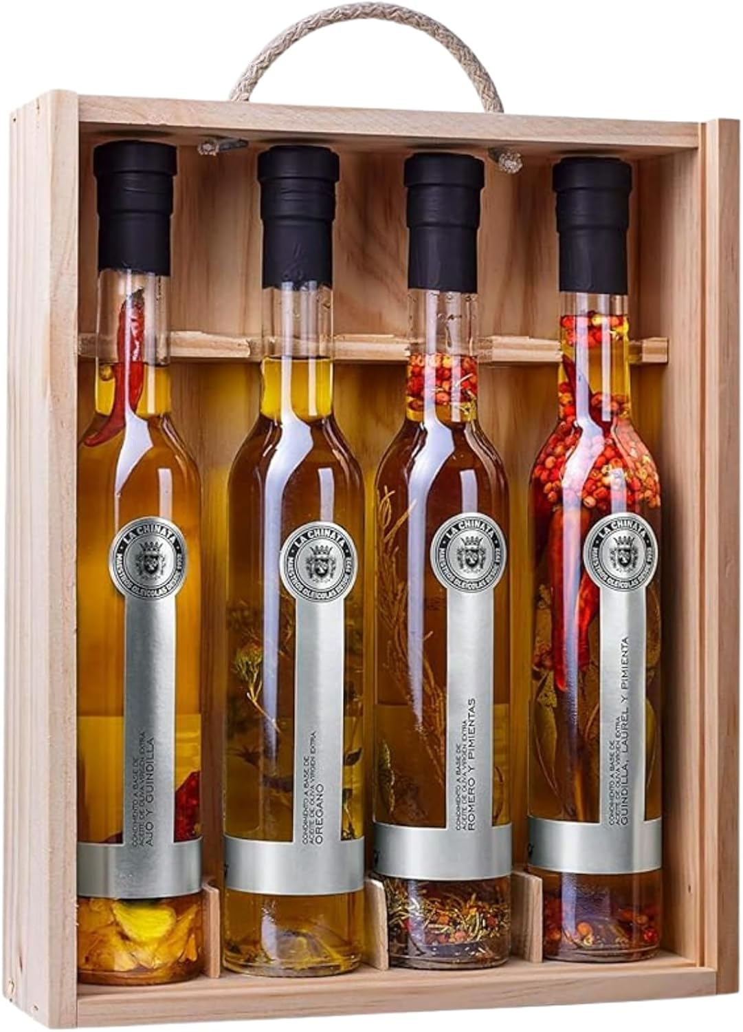 Extra Virgin Olive Oil '4-Flavour Case' (4 X 250 Ml) - La Chinata
