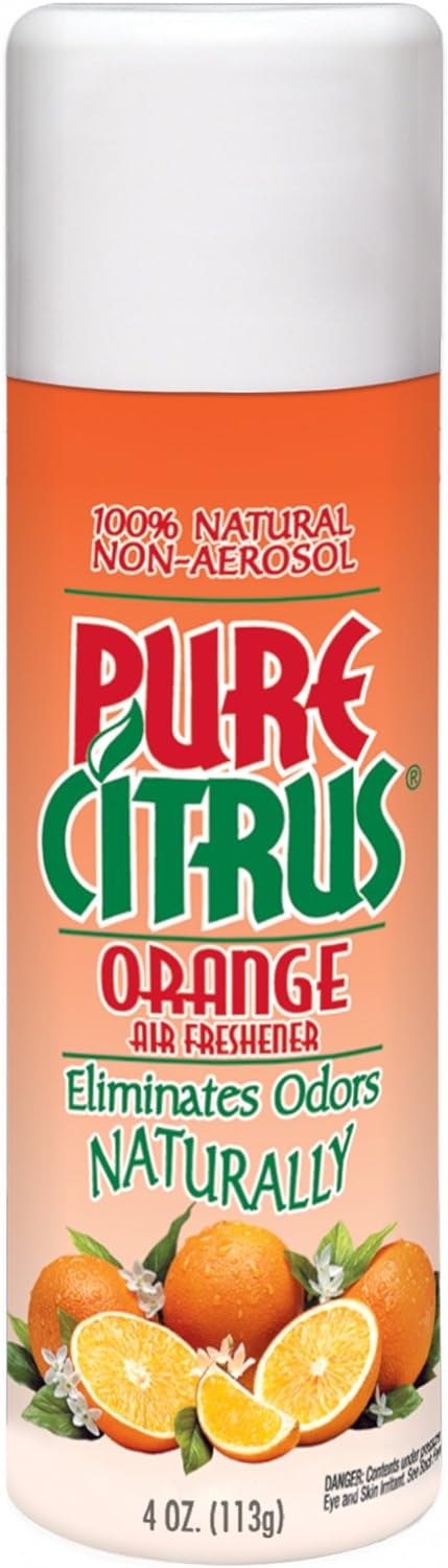 Pure Citrus NA228 Orange All-Natural Non-Aerosol Odor Eliminator, 4 fl. oz, 1 Pack : Health & Household
