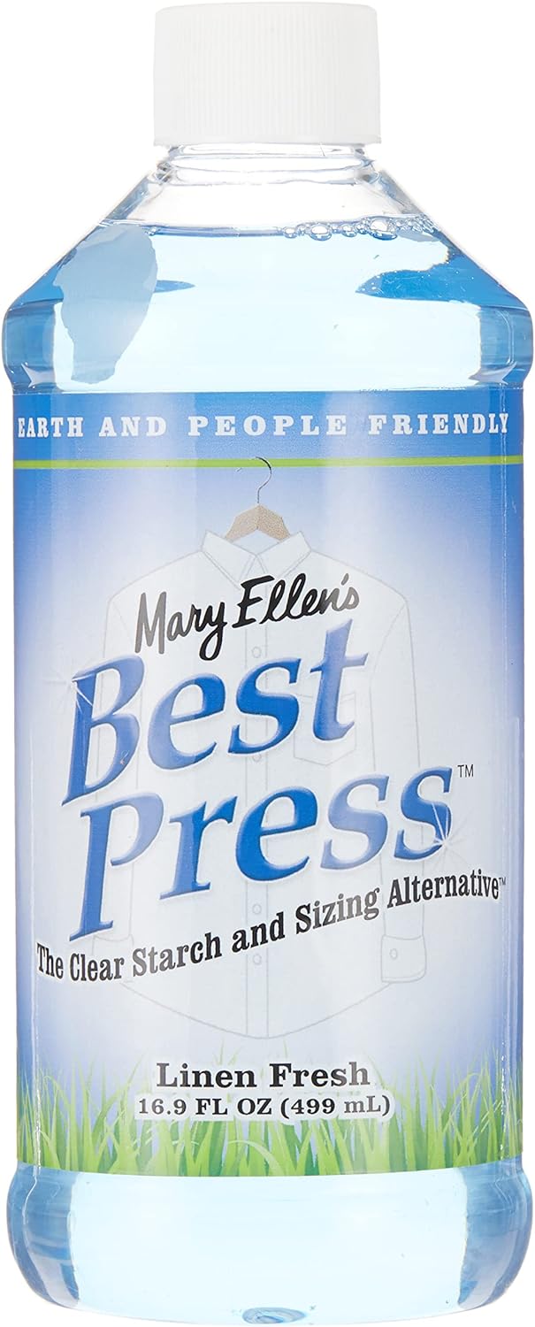 Mary Ellen Products Best Press Linen Fresh Spray Starch, 16 Ounce