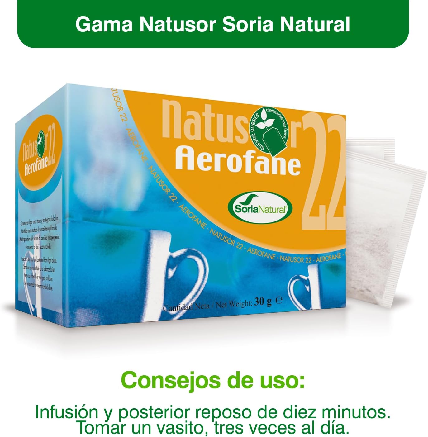 Soria Natural Natusor 22 Aerofane 20 Filters