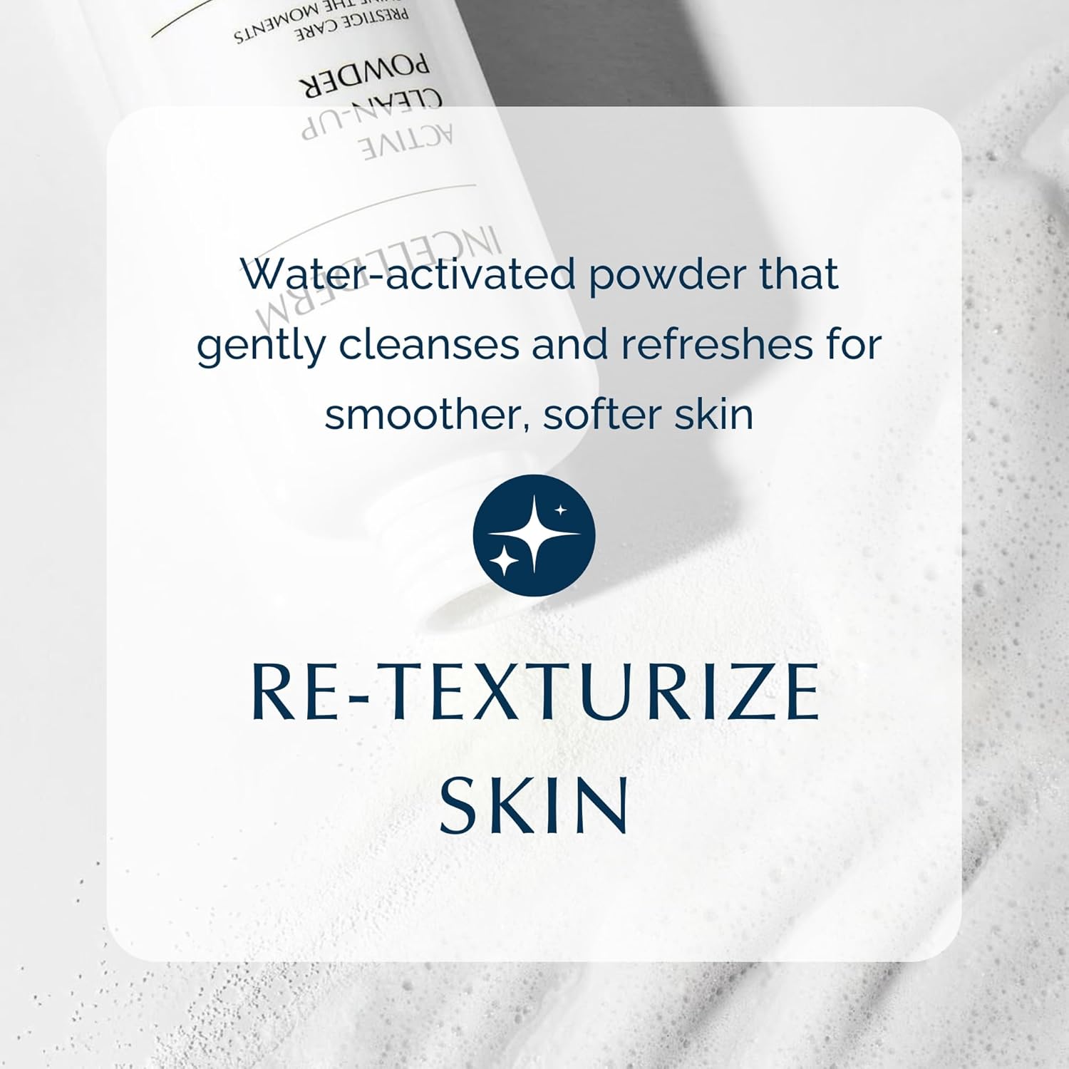 Incellderm Active Clean-Up Powder 90G (3.17Oz) | Water-Activated Facial Cleanser With Papain Enzymes | Gentle Exfoliation And Skin Barrier Support | Plant-Based Formula : Beauty & Personal Care