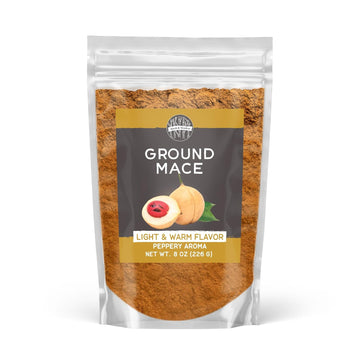 Birch & Meadow Ground Mace, 8 Oz, Warm Spice, Hints Of Nutmeg, Curries & Desserts