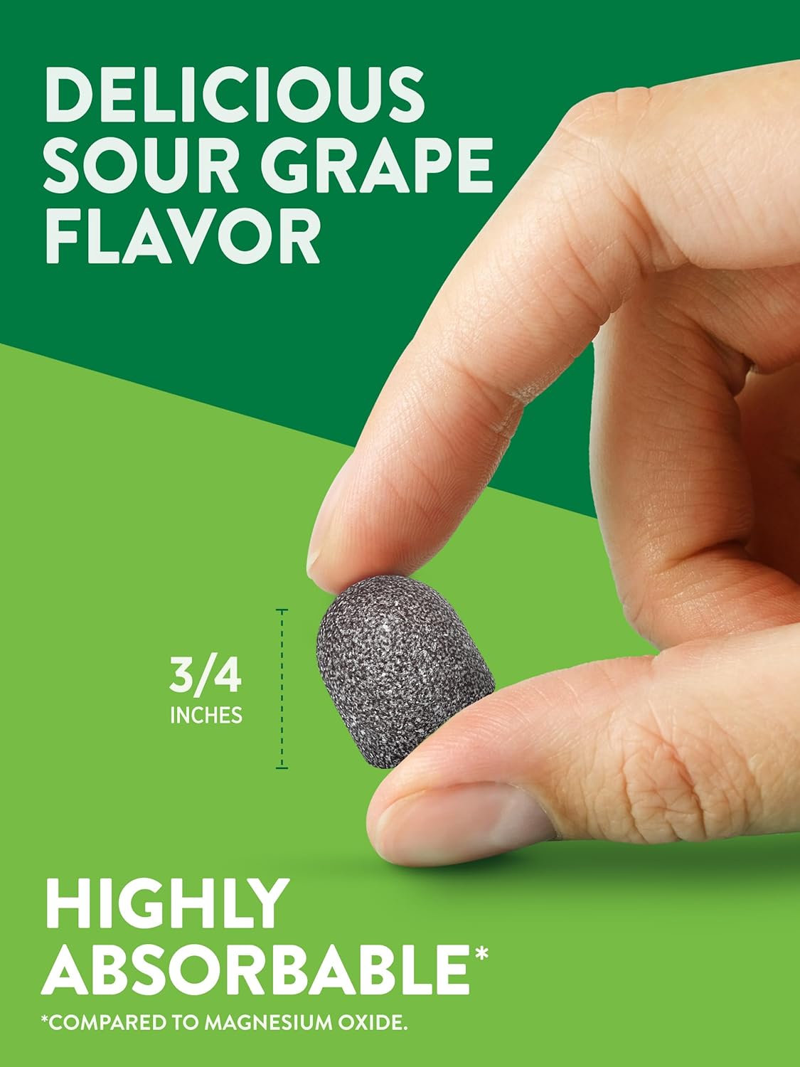 Nature's Truth Magnesium Glycinate Gummies for Adults | 200mg | 60 Count | Vegan, Non-GMO & Gluten Free Supplement | Grape Flavor : Health & Household