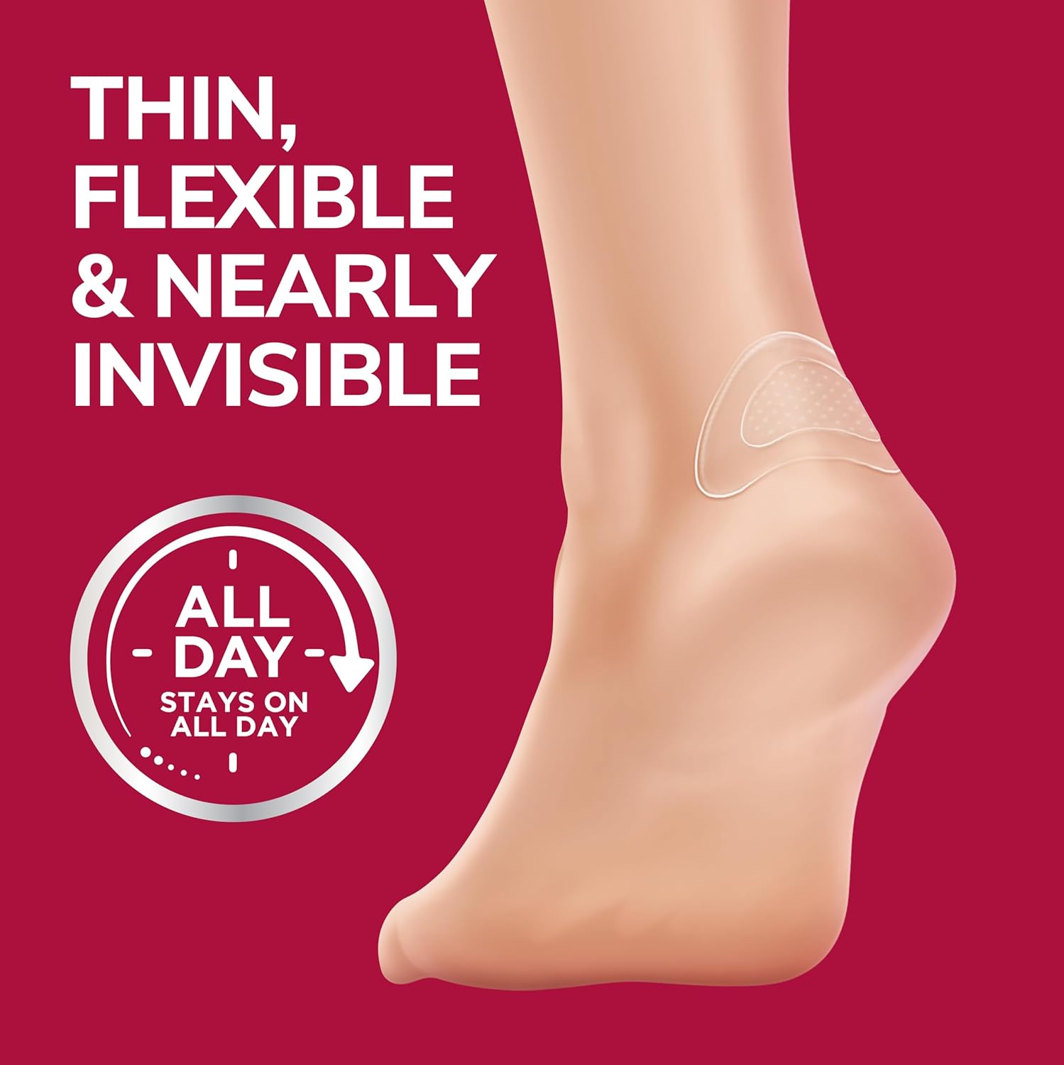 Dr. Scholl’S Blister Cushions Seal & Heal Bandage For Feet, Toes, Heels & Hands, 8 Ct - Blister Prevention Pads, Hydrogel Technology Protects From Painful Shoe Pressure & Rubbing, Water-Resistant
