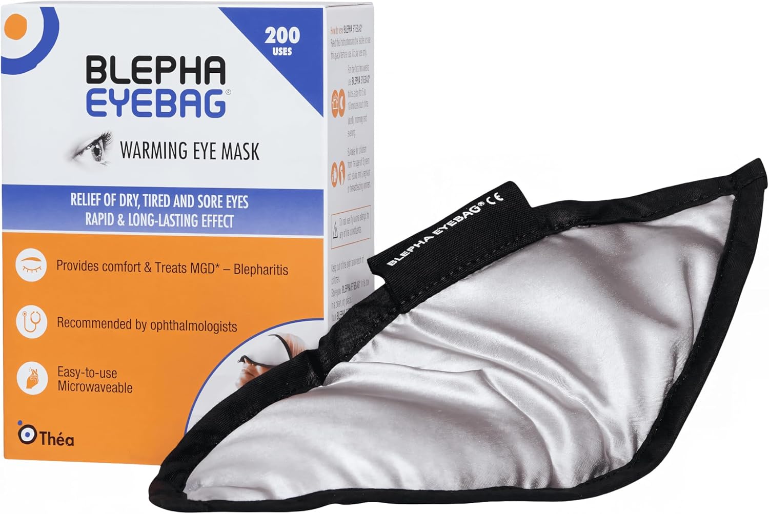 Blepha Eyebag® | Warming Eye Mask | Relief Of Dry, Tired And Sore Eyes | Clinically Proven For Treatment Of Eye Conditions | Made With Natural Materials | Previously The Mgdrx® Eyebag