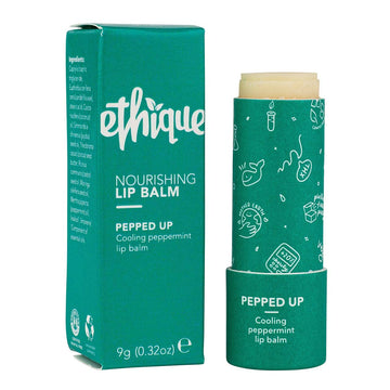 Ethique Pepped Up Nourishing Lip Balm - Plastic-Free, Vegan, Cruelty-Free, Eco-Friendly, 0.32 Oz (Pack Of 1)