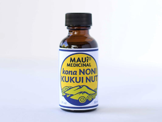 Maui Medicinal Herbs Noni Leaf/Kukui Nut Oil 1Oz