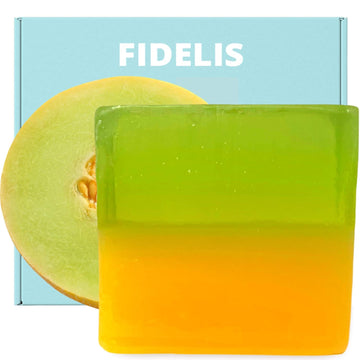 Fidelis Yoni Soap Bar (2 Pack) 3.5 Oz pH Balanced V Clean Natural Feminine Wash (Honeydew) 3.5 Oz