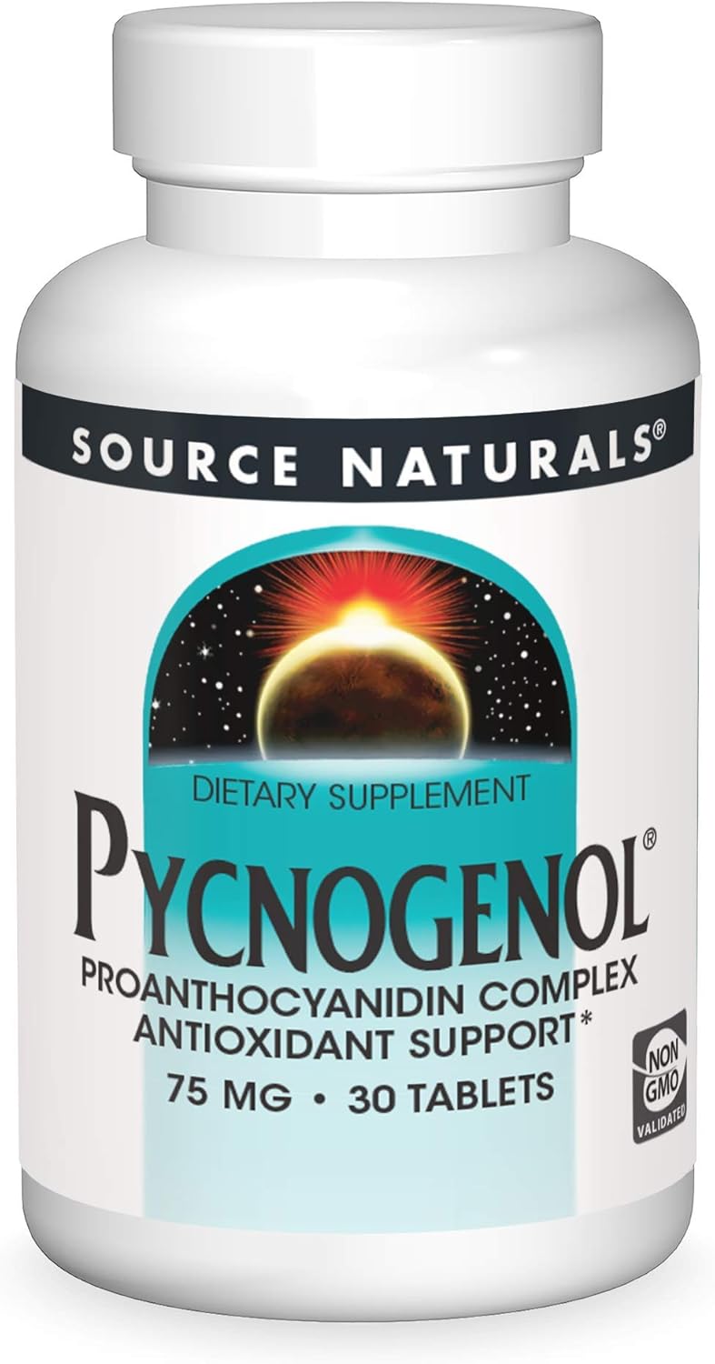 Source Naturals Pycnogenol 75 Mg Proanthocyanidin Complex - 30 Tablets