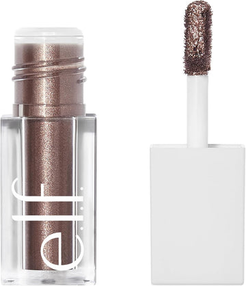 E.L.F. Liquid Metallic Eyeshadow, High-Impact Eyeshadow With A Metallic Finish, Long-Lasting Gel-Based Formula, Quick Drying, Galaxy