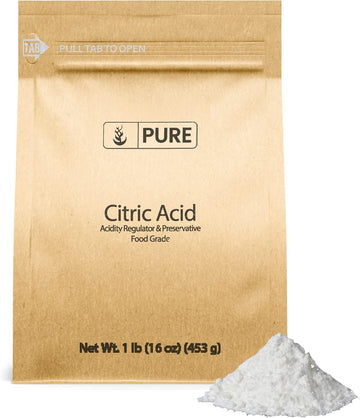 Pure Original Ingredients Citric Acid (1 Lb) Eco-Friendly Packaging, Natural, Food Safe