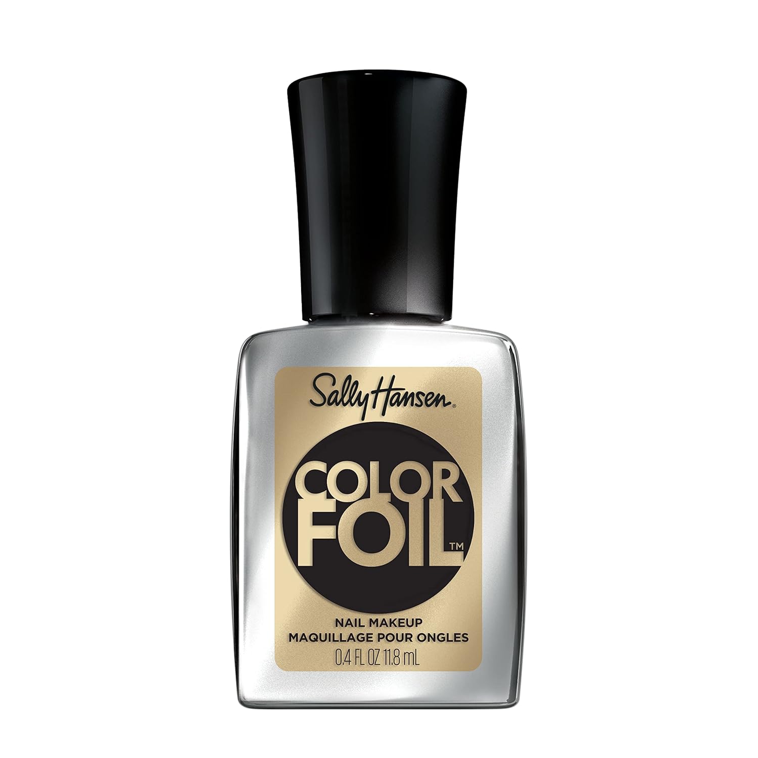 Sally Hansen Color Foil Nail Polish Gold Standard, 0.33 Fl Oz (Pack Of 1)