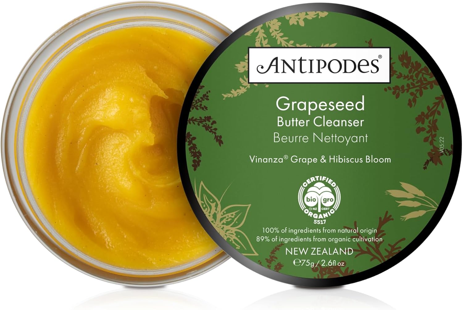 Antipodes Grapeseed Butter Cleanser 75G