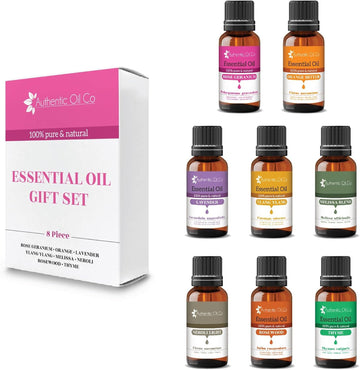 8 Piece 10ml Essential Oil Gift Set 3 Pure and Natural Oils Aromatherapy Diffuser, Cosmetics : Amazon.co.uk: Health & Personal Care