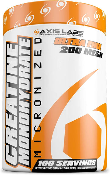 Micronized Creatine Monohydrate - Mineral Supplement - 100 Servings - Enhances Strength - Boosts Muscle Growth - Increases Overall Size