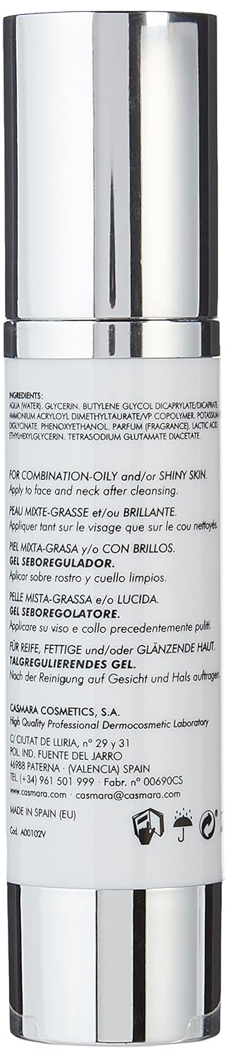 Casmara Shinestop Selective Oil Balance Facial Gel, 1.7 Ounce : Beauty & Personal Care
