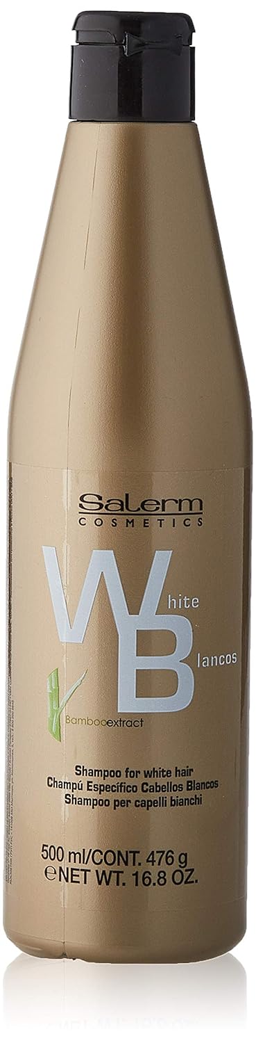 Salerm Shampoo For White Hair, 16.8 Ounce : Anti Gray Hair Shampoo : Beauty & Personal Care