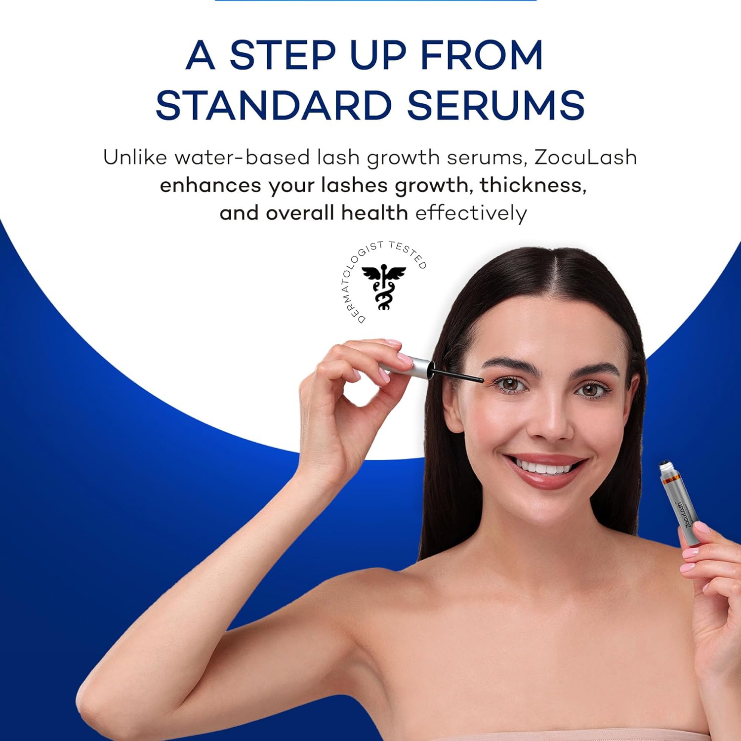 Zoculash Eyelash Serum - Safe, Effective Eyelash Growth Serum For Daily Use - 2.5 Ml