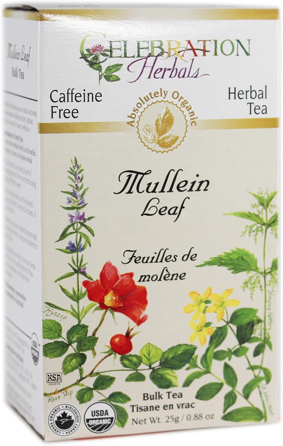 Celebration+Herbals+Mullein+Leaf+25G