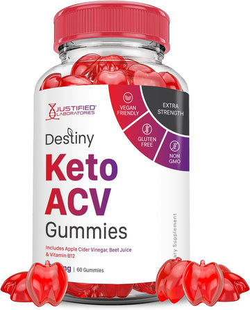 Destiny Keto Acv Gummies Advanced Formula 1000Mg Destiny Keto Gummies Apple Cider Vinegar Formulated With Pomegranate Beet Juice Powder B12 Vegan Non Gmo 60 Gummys