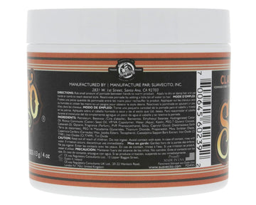 Suavecito Pomade Firme Clay - Strong Hold Hair Clay For Men - Low Shine Matte Hair Clay Pomade For Natural Texture Hairstyles