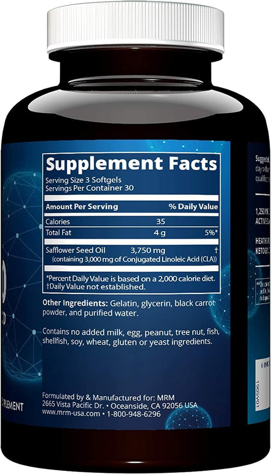 Mrm - Cla 1250Mg - High Potency 80% Cla = 1000Mg Cla Per Gel Cap 90 Gels