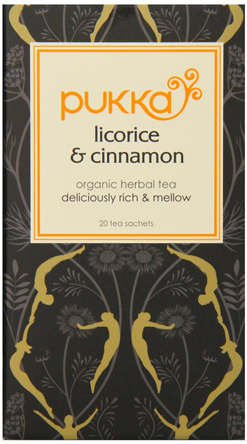 Pukka Licorice & Cinnamon Tea 20 Per Pack - Pack Of 6