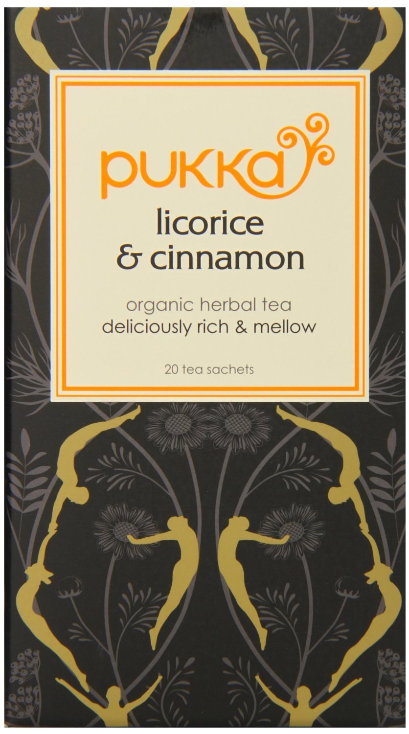 Pukka Licorice & Cinnamon Tea 20 per pack - Pack of 2 : Grocery & Gourmet Food