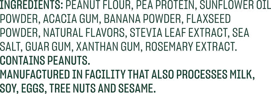 Vega Nut Butter Shake, Peanut Butter & Banana - Vegan Protein Powder, 20G Protein, Real Food Ingredients, No Added Sugar, 1.39 Lbs