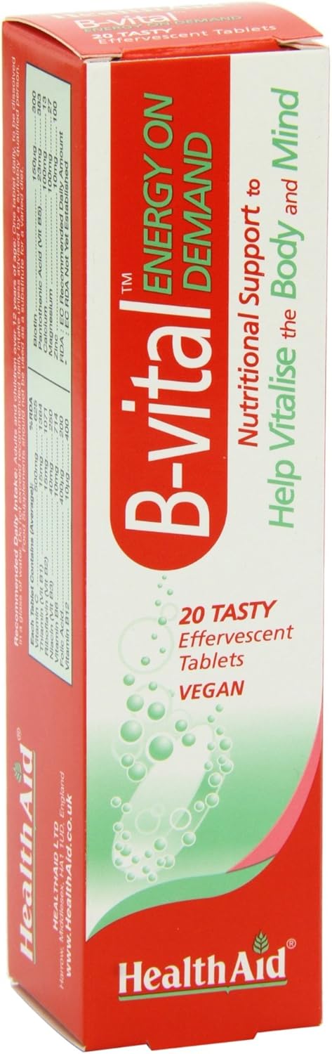 HealthAid B-Vital 20 Tablets : Amazon.co.uk: Health & Personal Care