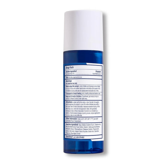 Panoxyl Clarifying Exfoliant With 2% Salicylic Acid, Bha Liquid Exfoliant For Face, Unclogs And Minimizes Appearance Of Pores, Blue Algae & Antioxidants Help Calm Redness, For Acne Prone Skin, 4 Fl Oz