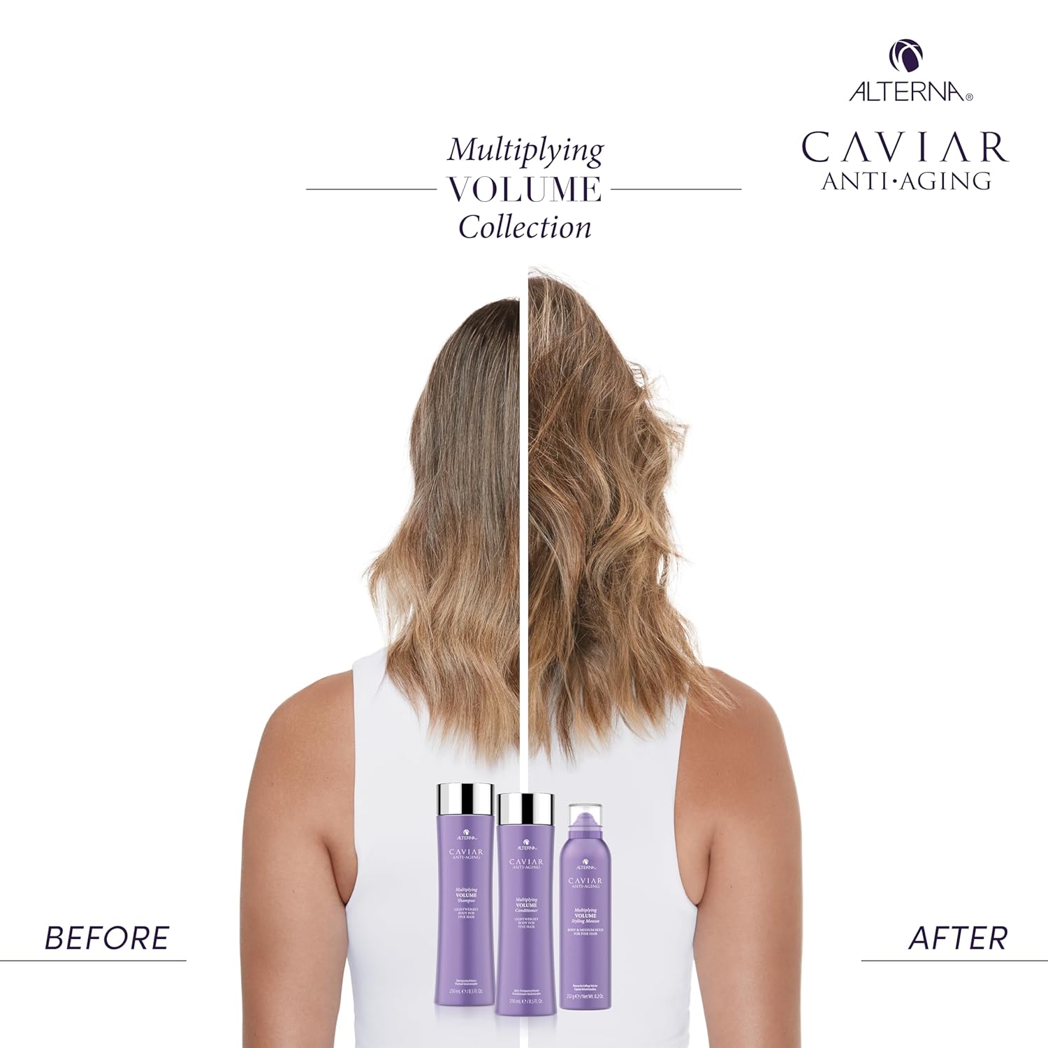 Alterna Haircare CAVIAR Anti-Aging Multiplying Volume, Conditioner, 33.8 Fl Oz : Beauty & Personal Care