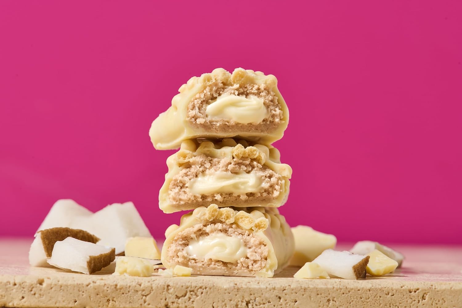 MaxiNutrition Creamy Core Protein Bar White Chocolate Coconut, 12 x 45 g, 15 g protein per serving : Amazon.co.uk: Health & Personal Care