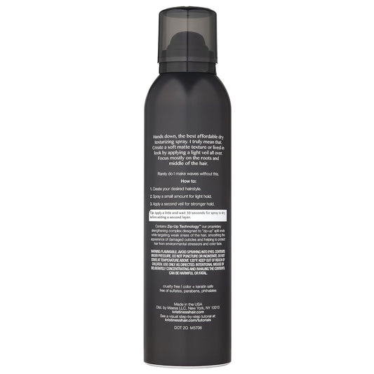 Kristin Ess Dry Texture Hair Spray | Volumizing & Texturizing Styler, Ultra-Light Hold Hairspray For Curls, Waves, & Fine Hair | Soft Matte Finish, Fresh Pear Fragrance, 7 Oz