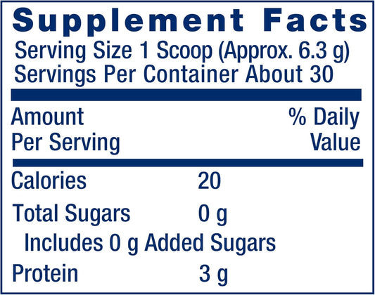 Life Extension Vegan Pro Collagen, Collagen Builder Support, Skin Health, Type I Collagen Amino Acids, Gotu Kola, Vitamin C, Gluten-Free, Non-Gmo, Vegan, 30 Servings