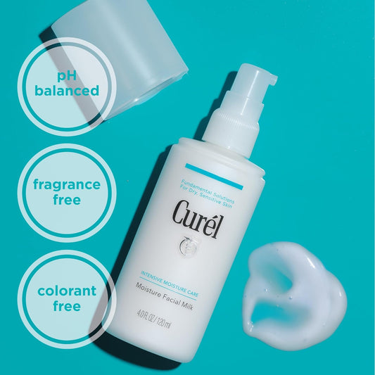 Curel Japanese Skin Care Deep Moisture Spray, Spray On Moisturizer For Dry Skin, Face Hydrating Spray With Ceramides, 5 Oz