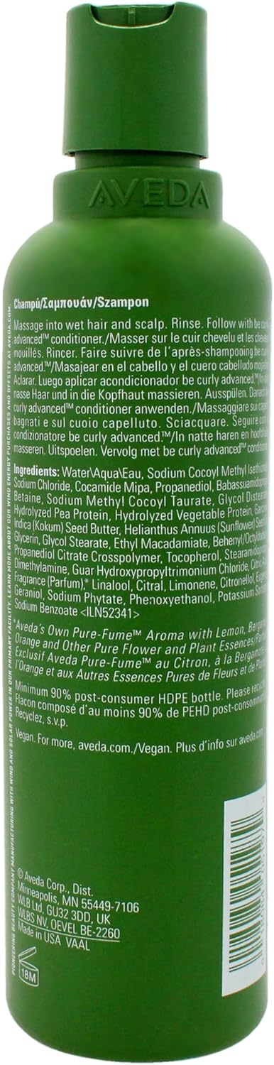 Be Curly Advanced Shampoo by Aveda for Unisex - 8.5 oz Shampoo