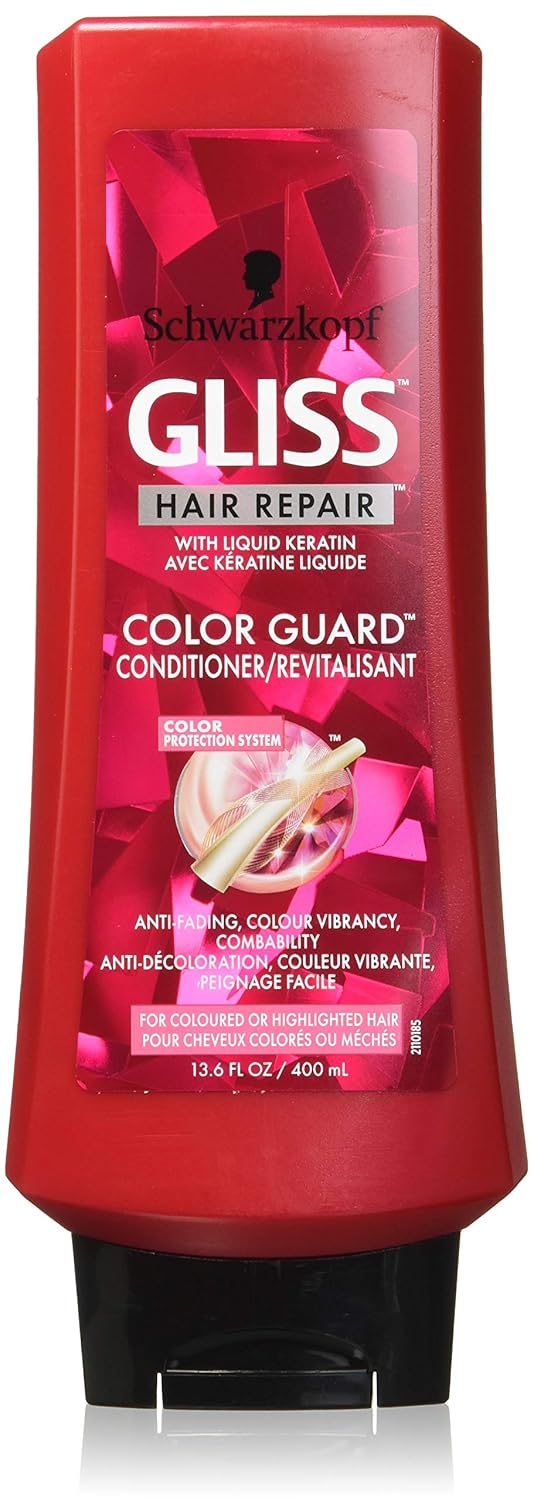 Gliss Hair Repair Color Guard Hair Conditioner With Liquid Keratin, 13.6 Oz