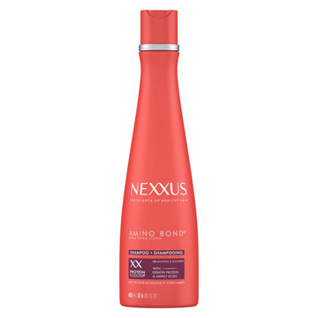 Nexxus Shampoo Amino Bond For All Types Of Damaged Hair With Amino Acids & Keratin Protein 13.5 Oz