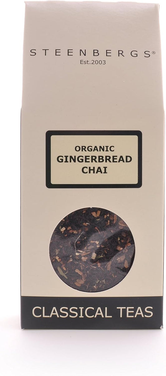 Steenbergs Organic Gingerbread Chai Loose Leaf Tea 100G
