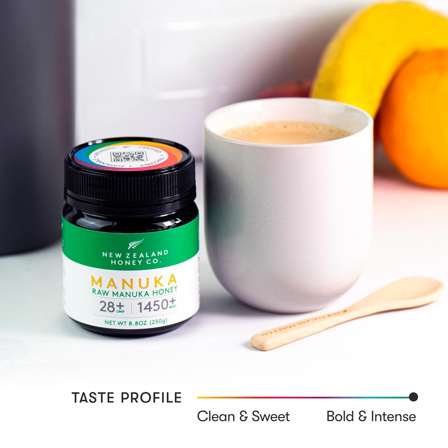 New Zealand Honey Co. Raw Manuka Honey Umf 28+ | Mgo 1450+, Umf Certified / 8.8Oz : Grocery & Gourmet Food