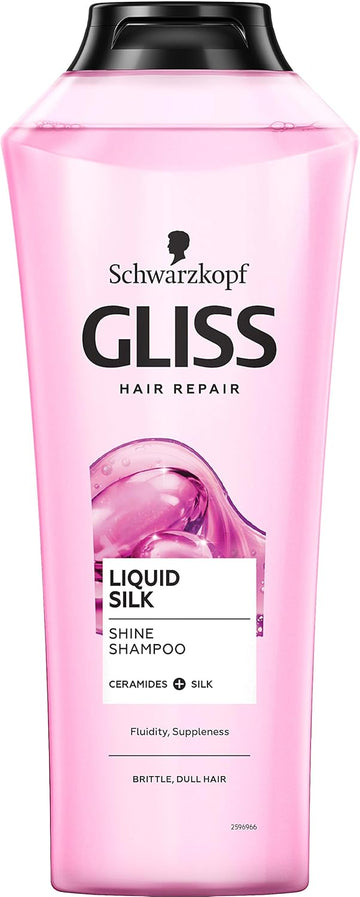 Schwarzkopf Gliss Kur Liquid Silk Shampoo Family Size (13.53 Fl Oz/400 Ml)