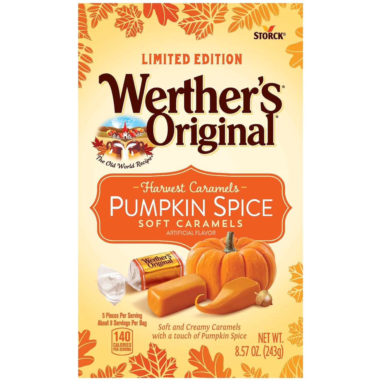 Werther'S Original Pumpkin Spice Soft Caramels
